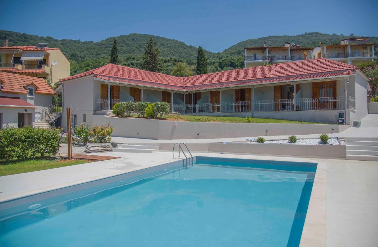 Aliki Boutique Hotel Paralia Vrachou Exterior foto
